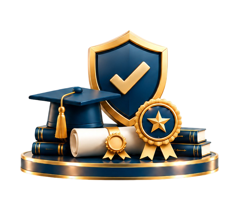 Fellow of IHQN achievement badge illustration